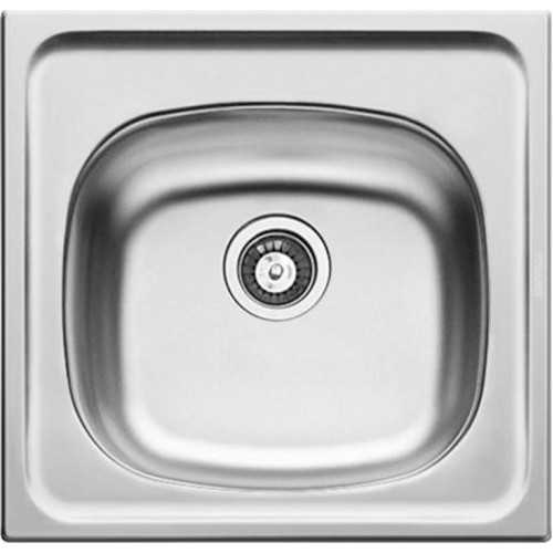 Pyramis Basic E33 Ένθετος Νεροχύτης 46.5x43.5cm Inox Σατινέ Pyramis Basic E33 Ένθετος Νεροχύτης 46.5x43.5cm Inox Σατινέ