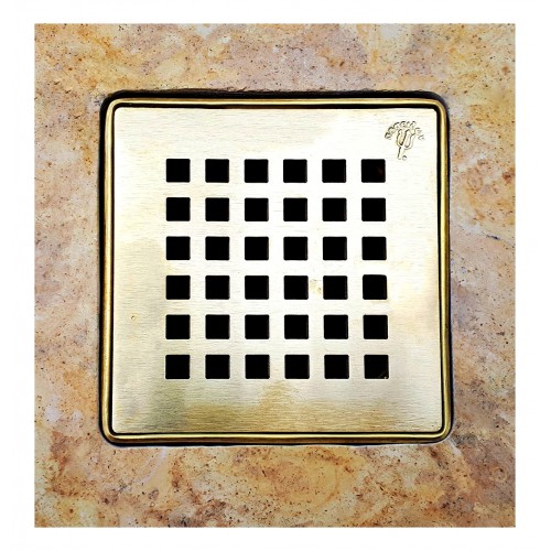 Σχαράκι δαπέδου POSEIDON Αθηνά Bronze 12x12 cm Σχαράκι δαπέδου POSEIDON Αθηνά Bronze 12x12 cm