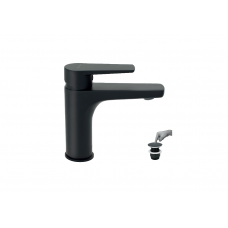 Μπαταρία νιπτήρος total black matt 00-2501/1B Optima - Modea