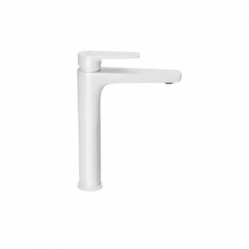 Μπαταρία νιπτήρος ψηλή λευκή 00-2504/1W Optima Plus - Modea