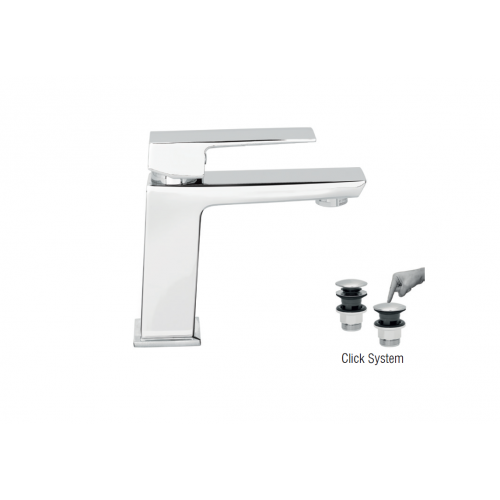 Μπαταρία νιπτήρος με ορειχ. βαλβίδα Pietra - Modea