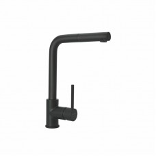 Μπαταρία Αναμεικτική πάγκου  ψηλή Line 00-2080B Μαύρη Ματ Modea