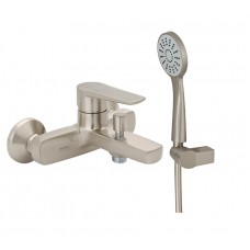 Μπαταρία Λουτρού  Total Brushed Nickel Optima Vivid Modea 