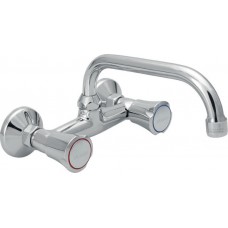 Μπαταρία Απλή τοίχου κουζίνας Corona 00-4302 Modea 