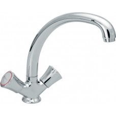 Μπαταρία πάγκου κουζίνας Fusa μιας οπής 200mm Corona 00-4304 Modea