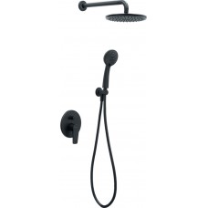 Πλήρες σετ ντουζιέρας total black 00-7700/B Modea