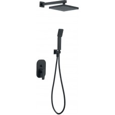Πλήρες σετ ντουζιέρας total black 00-7710/B Modea